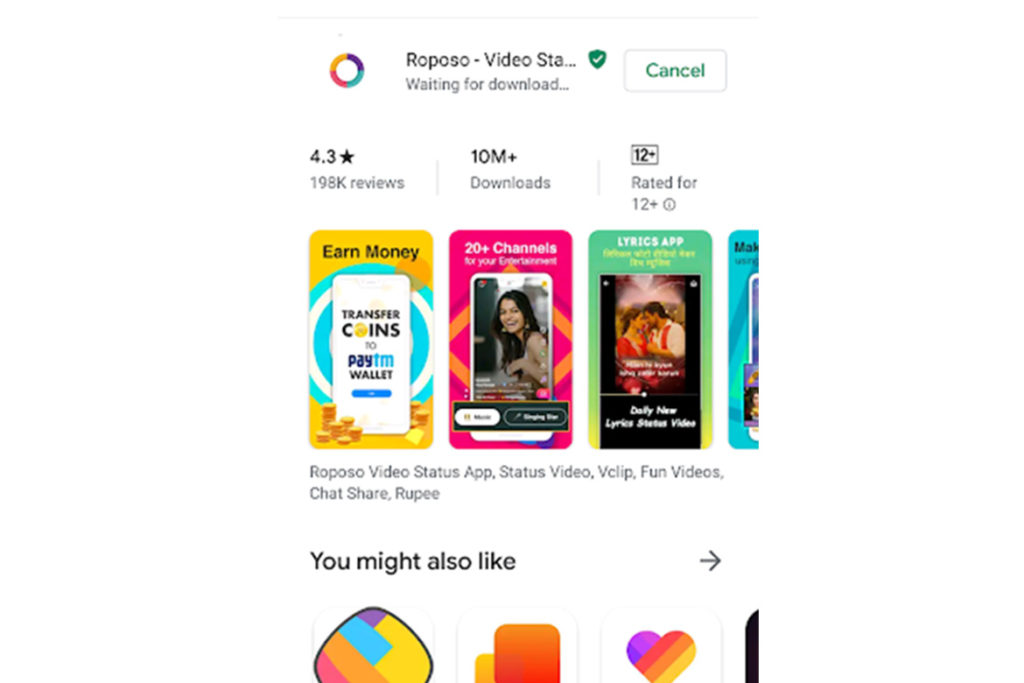 Roposo app