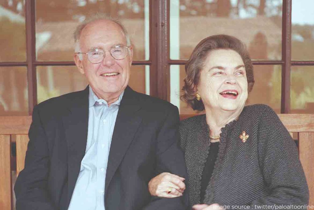 Gordon Moore married Betty Irene Whitaker in 1950